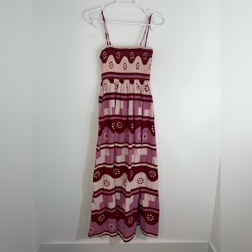 MADEWELL Theo Sleeveless Midi Dress xxs - Picture 13 of 14